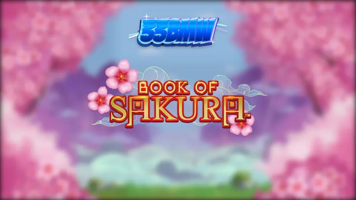 Book of Sakura স্লট গেমের দৃশ্য